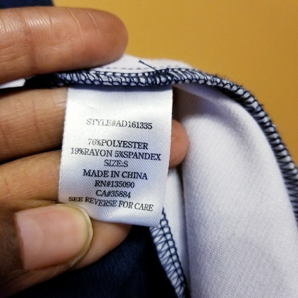 Altar'd State | Navy & White Colorblock Felicity Pointe Dress (Size Small) - Picture 5 of 8